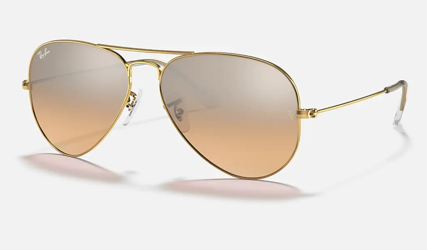 عینک آفتابی ریبن مدل خلبانی گرادینت AVIATOR GRADIENT RB3025 001/3E