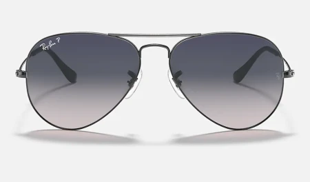 عینک آفتابی ریبن مدل خلبانی گرادینت پلاریزه AVIATOR GRADIENT RB3025 004/78