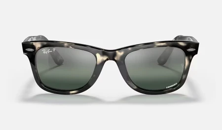 عینک آفتابی ریبن ویفرر كرومانس هاوانا خاکستری WAYFARER CHROMANCE ‌RB2140 1333G6