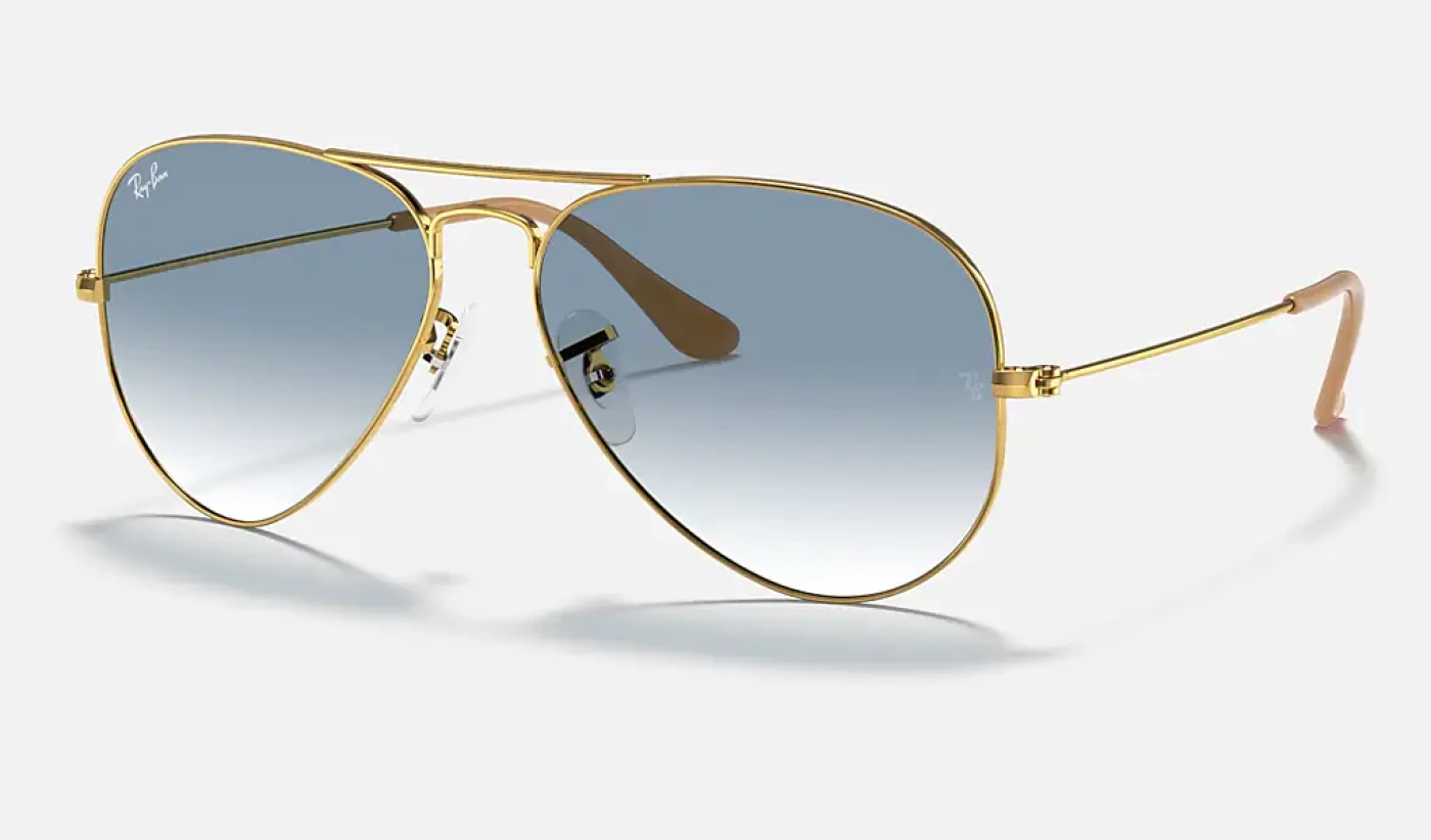 عینک آفتابی ریبن مدل خلبانی گرادینت AVIATOR GRADIENT RB3025 001/3F