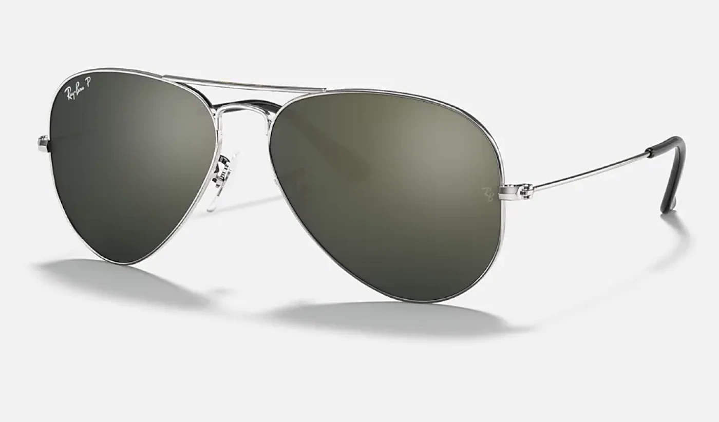 عینک آفتابی ریبن مدل خلبانی پلاریزه AVIATOR RB3025 003/58