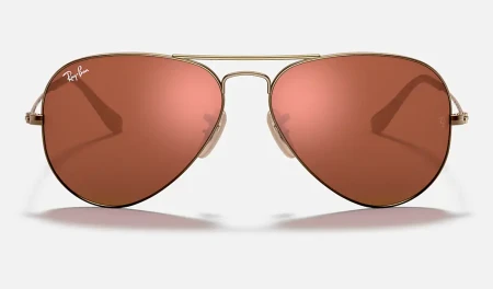 عینک آفتابی ریبن مدل خلبانی فلش‌لنز AVIATOR FLASH LENSES RB3025 167/2K