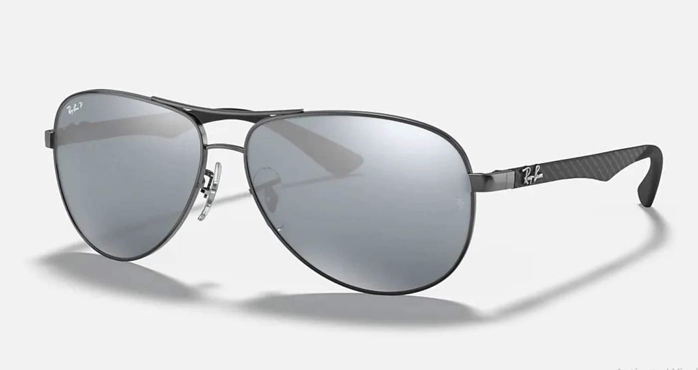 عینک آفتابی ریبن مدل(فیبر کربن - پلاریزه P3 Plus Lenses) RB8313 004/K6 Carbon Fibre
